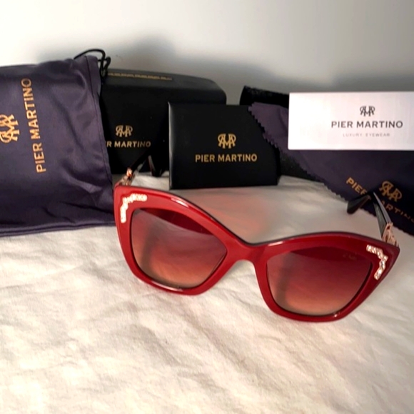 Pier Martino Sunglasses 100% authentic🏆Limited edition‼️Made in 🇮🇹Italy ‼️ - Picture 3 of 16